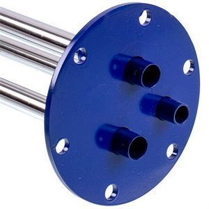 Фланець під сухі тени для бойлера TESY 102347 D зовн.=126mm L трубок=400/400/370mm (під анод M6) 00000041822 фото