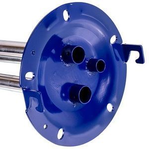 Фланець під сухі тени для бойлера Ariston 65118364 D зовн.=125mm L трубок=385/385/385mm (під анод M6) 00000041823 фото
