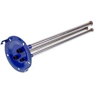 Фланець під сухі тени для бойлера Ariston 65118364 D зовн.=125mm L трубок=385/385/385mm (під анод M6) 00000041823 фото
