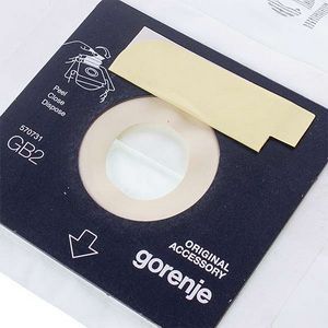 Набір мішків паперових (5 шт) + фільтр мотора для пилососа Gorenje 570731 570731 фото
