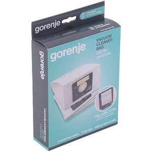 Набір мішків паперових (5 шт) + фільтр мотора для пилососа Gorenje 570731 570731 фото