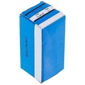 Пусковий конденсатор для пральної машини CBB60 7.5uF 450V 38x60mm (під гайку, 4 клеми) 00000042659 фото