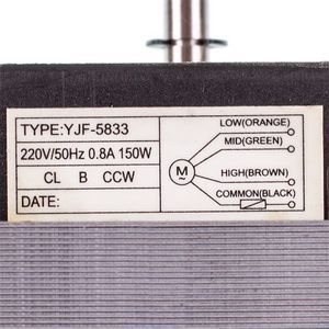 Двигун (мотор) для витяжки YJF-5833 150W, 220V (L штока=24mm) 00000065838 фото