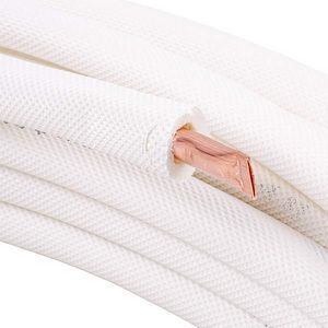 Труба мідна в ізоляції 3/8&apos&apos (D=10mm бухта 25 м) Halcor (продаж кратно бухті) 00000064897 фото