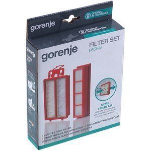 Набір фільтрів HEPA (контейнера + вихідний) HFGFAF для пилососа Gorenje 731228 00000053043 фото