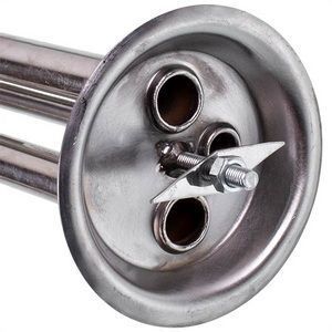 Фланець під сухі тени для бойлера Electrolux D зовнішній=92mm L трубок = 370mm (під анод M6) 00000048932 фото