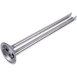 Фланець під сухі тени для бойлера Electrolux D зовнішній=92mm L трубок = 370mm (під анод M6) 00000048932 фото